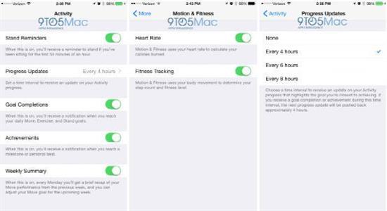 iOS 8.2测试版截图曝光出Apple Watch新功能